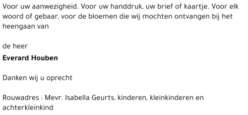 Nicolaas (Everard) Houben