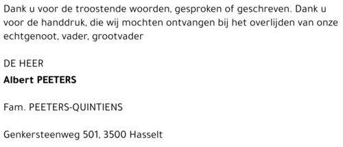 Albert Peeters