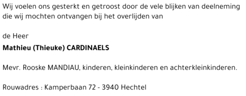 Mathieu (Thieuke) Cardinaels