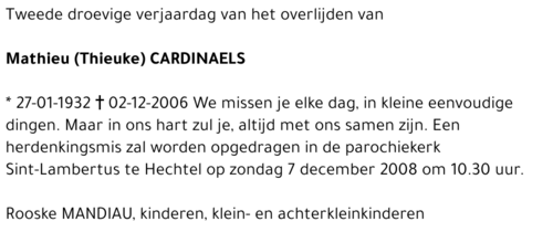Mathieu (Thieuke) Cardinaels