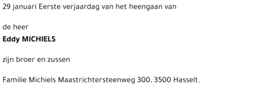 Eddy Michiels