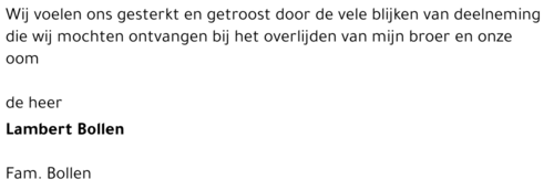 Lambert Bollen