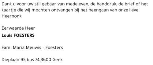 Louis FOESTERS