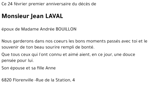 Jean LAVAL