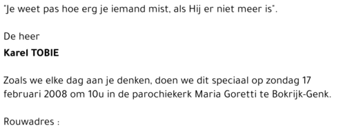 Karel Tobie