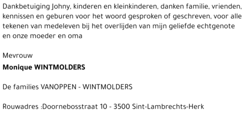 Monique Wintmolders