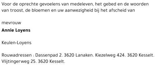 Annie Loyens