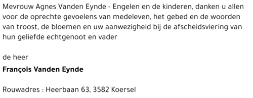 François Vanden Eynde