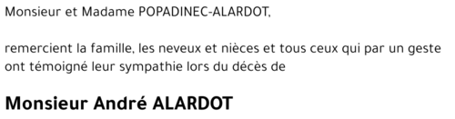 André ALARDOT