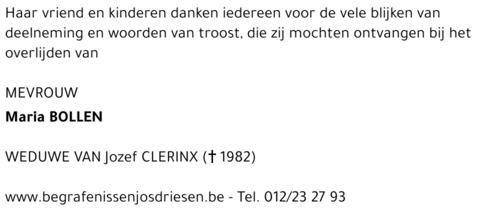 Maria Bollen