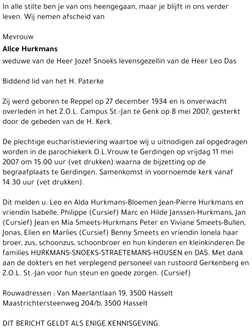Alice Hurkmans