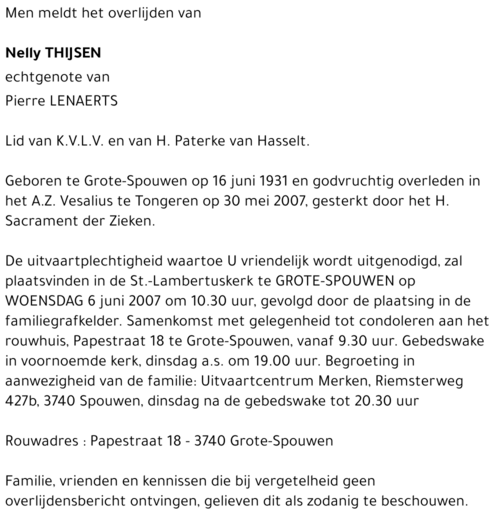 Nelly Thijsen