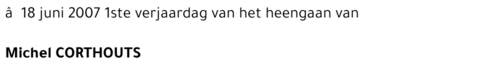 Michel Corthouts
