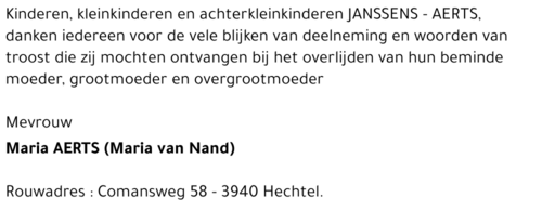 Maria Aerts