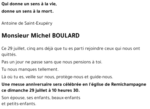 Michel BOULARD