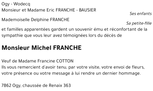 Michel FRANCHE