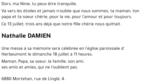 Nathalie DAMIEN