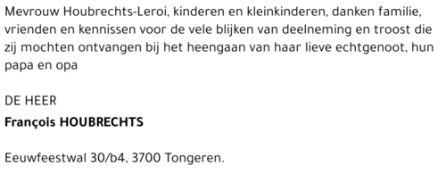 François Houbrechts