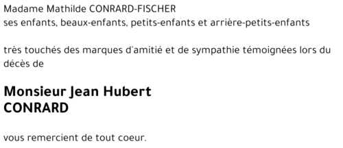 Jean Hubert CONRARD