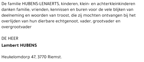 Lambert Stephanus Hubens