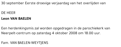 Leon Van Baelen