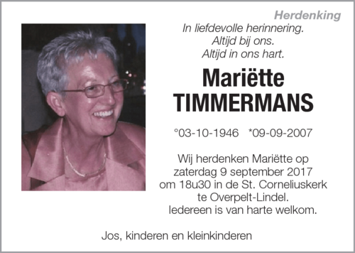 Mariëtte Timmermans