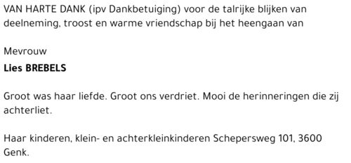 Lies BREBELS