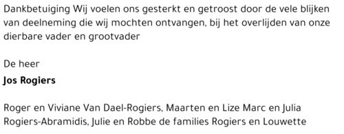 Jos Rogiers