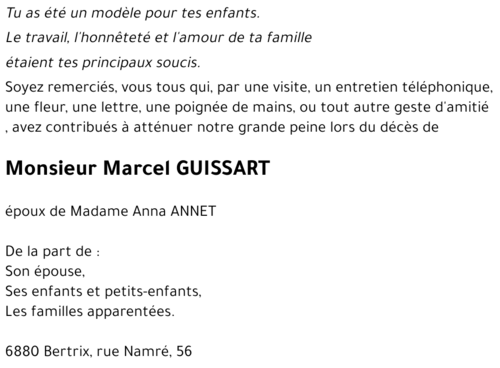 Marcel GUISSART