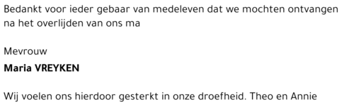 Maria Vreyken