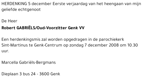 Robert GABRIËLS