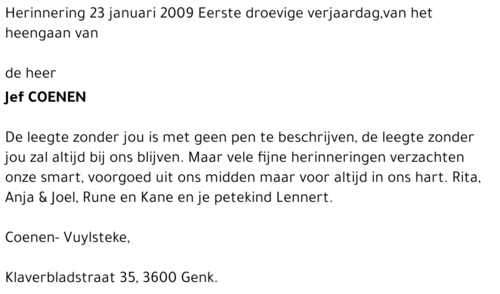Jef COENEN