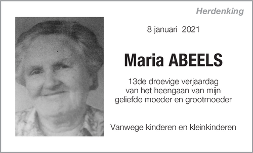 Maria Abeels