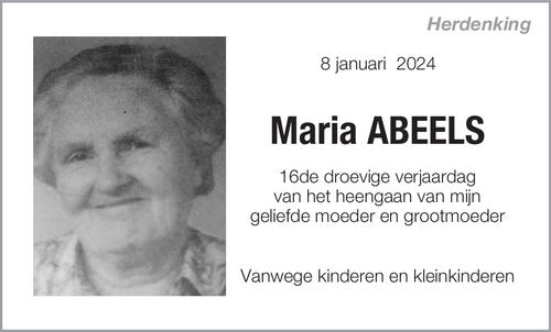 Maria Abeels