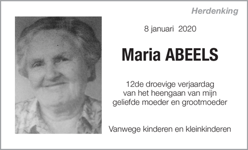 Maria Abeels