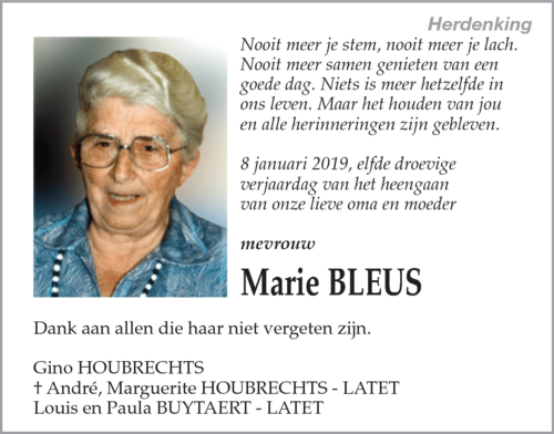 Marie Bleus