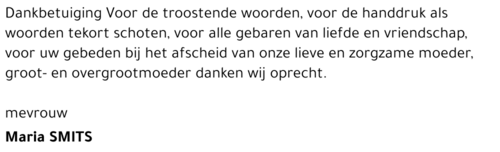 Maria Smits