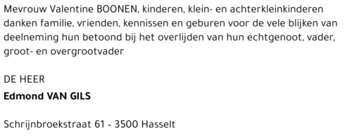 Edmond (Mon) Van Gils