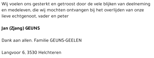 Jan Geuns