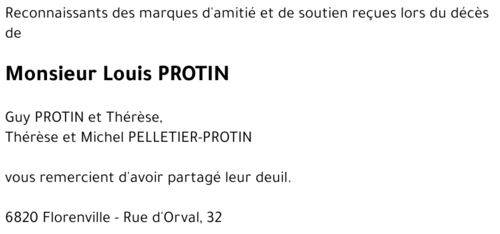 Louis PROTIN