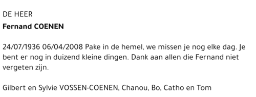 Fernand Coenen