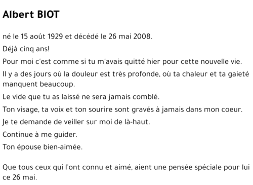 Albert BIOT