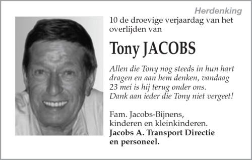 Tony JACOBS