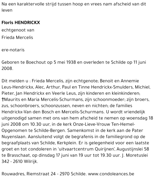 Floris Hendrickx