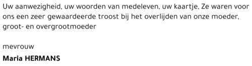 Maria Hermans
