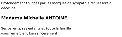 Michelle ANTOINE