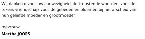 Martha Joors