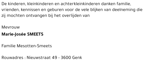 Marie-Josée SMEETS