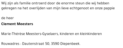 Clement MEESTERS