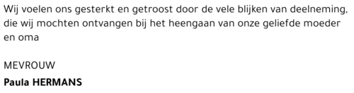 Paula Hermans